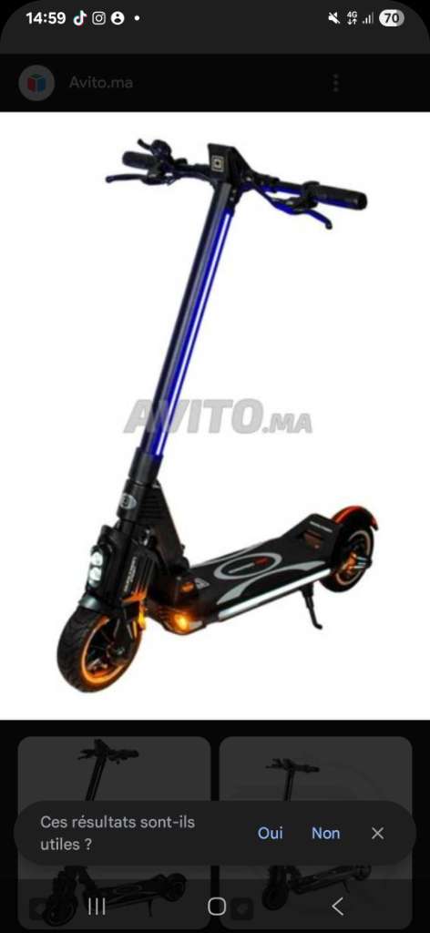 Trottinette électrique dualtron popular double moteur 