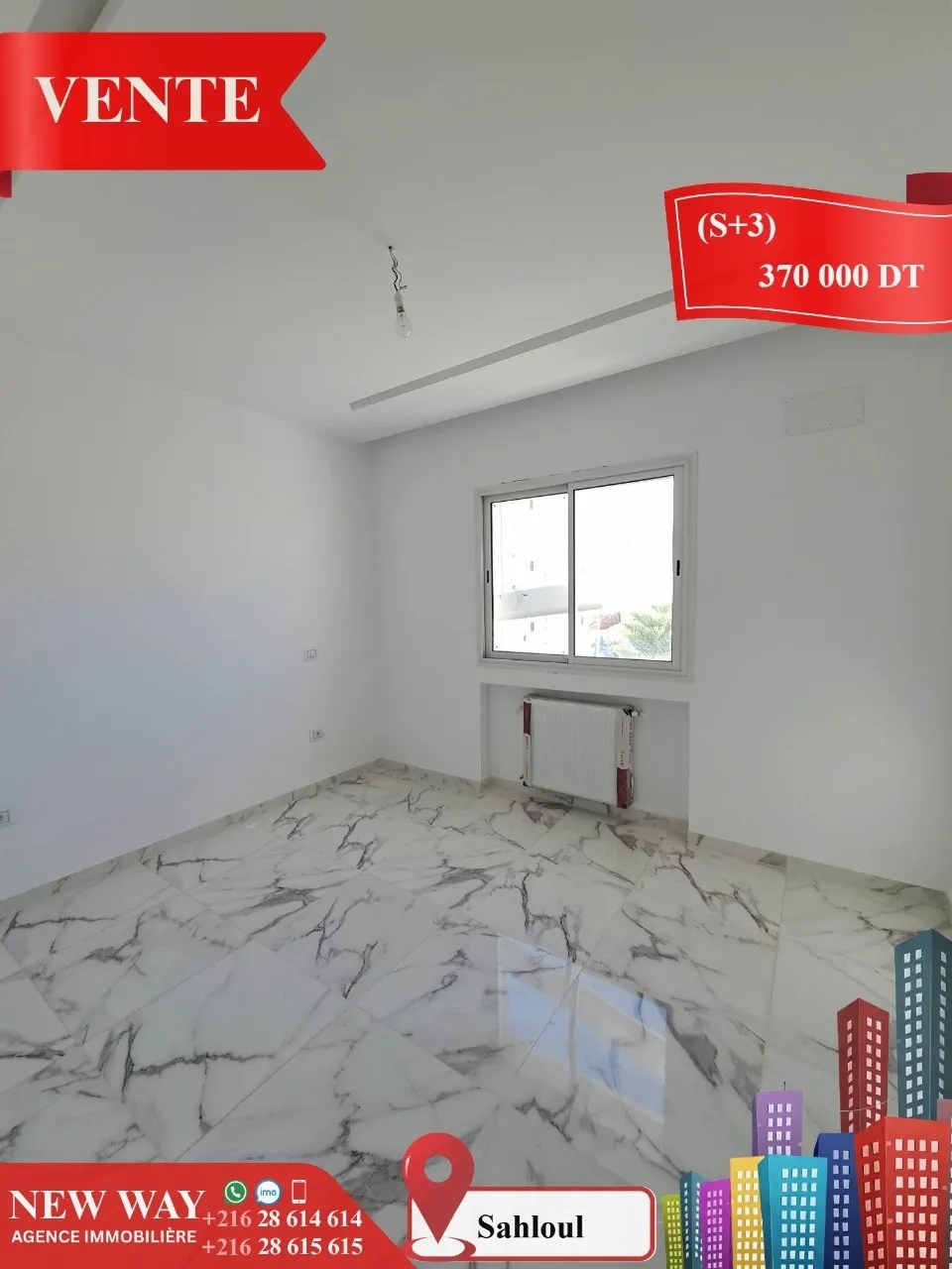 Appartement (S+3) à Sahloul 4