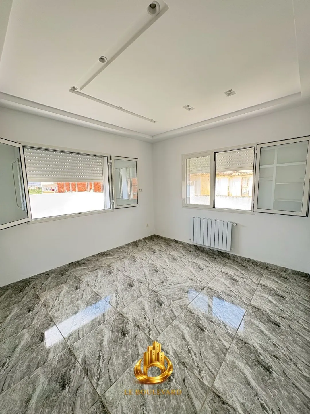 A Louer Etage De Villa S+2 Jamais Habité à Bir Challouf, Nabeul