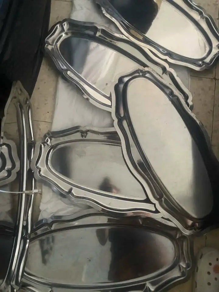 Plateau inox