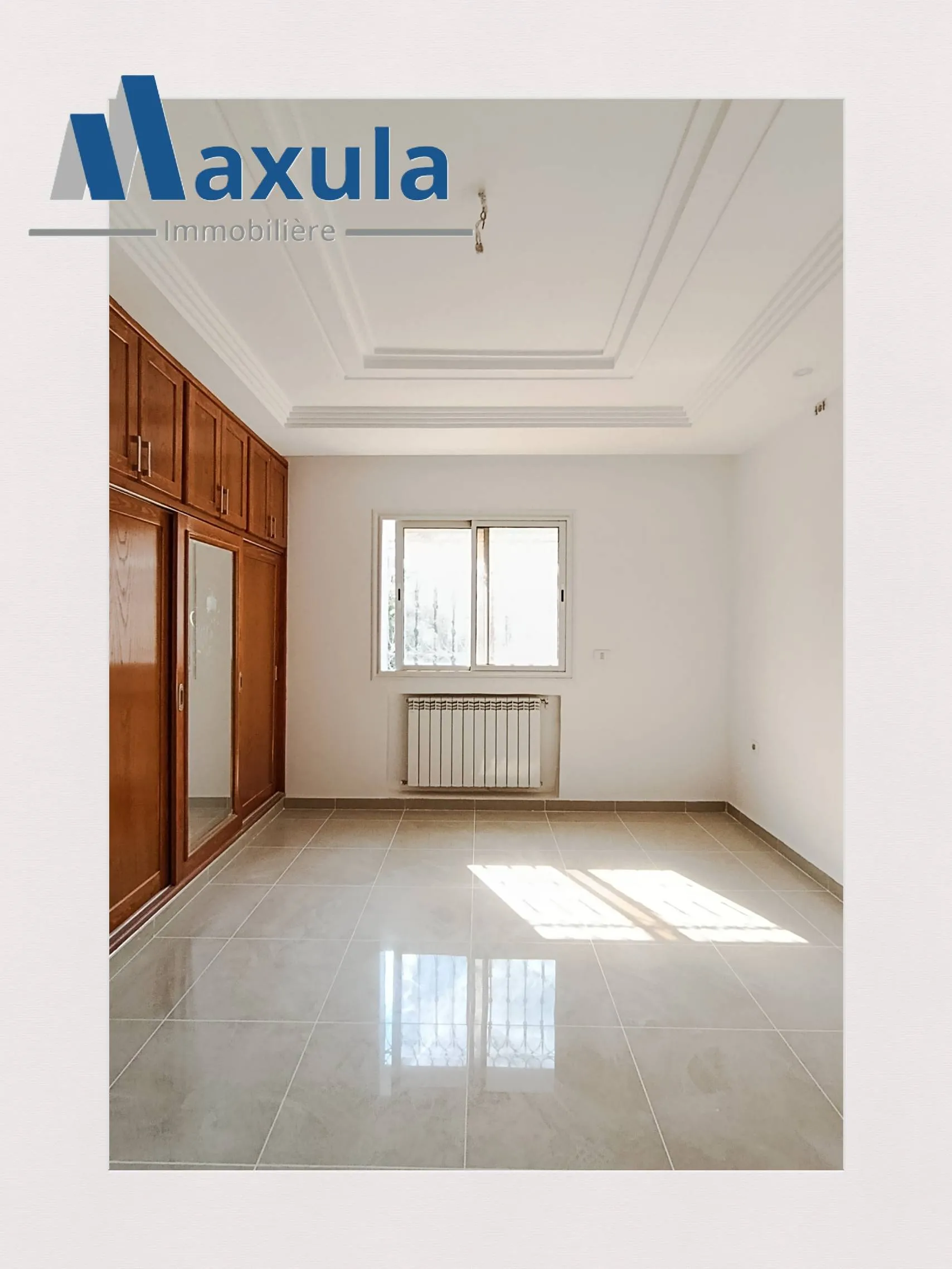 À LOUER APPARTEMENT S+3 AU PREMIER ÉTAGE À RADES MELIANE 2