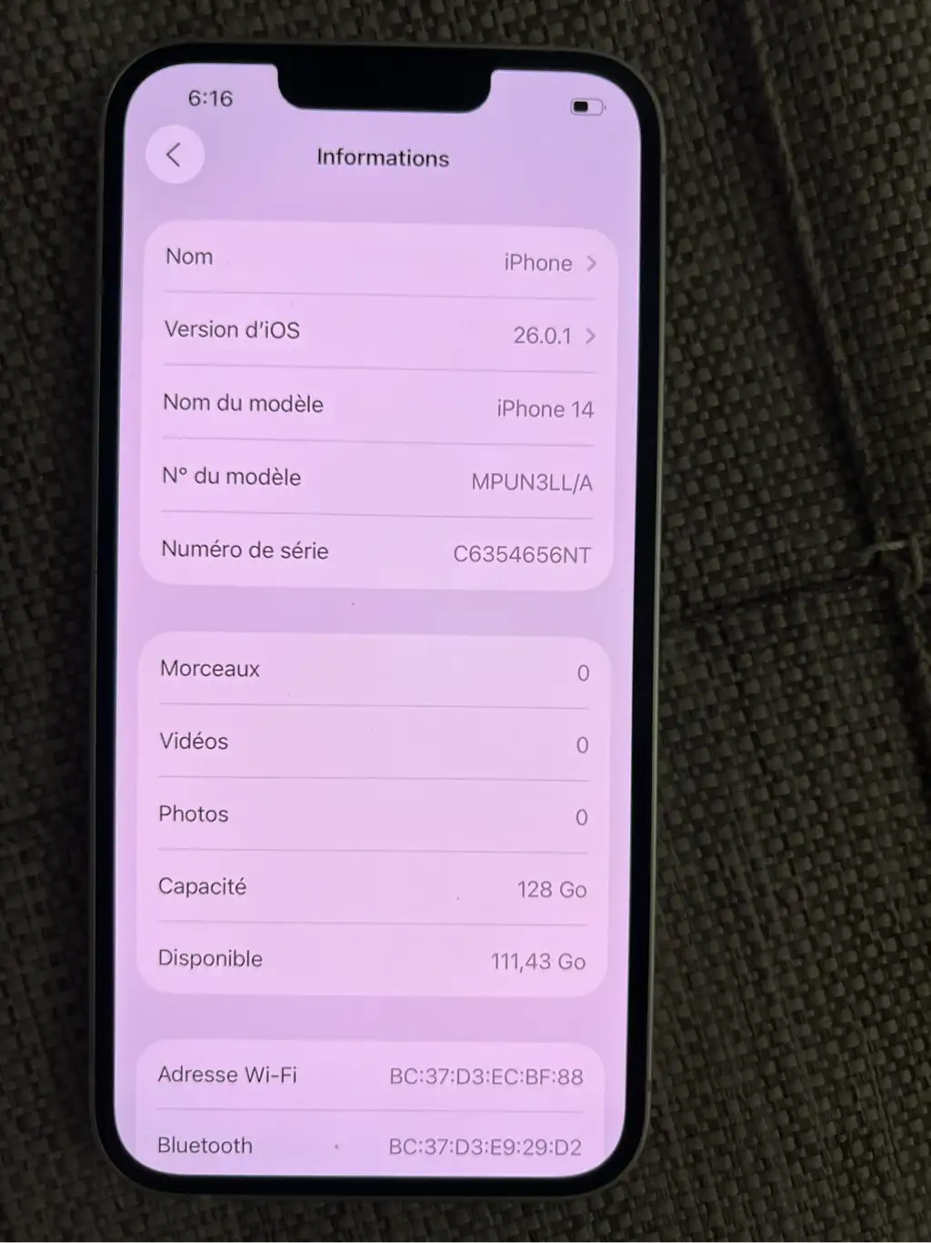 Iphone 14 128 G