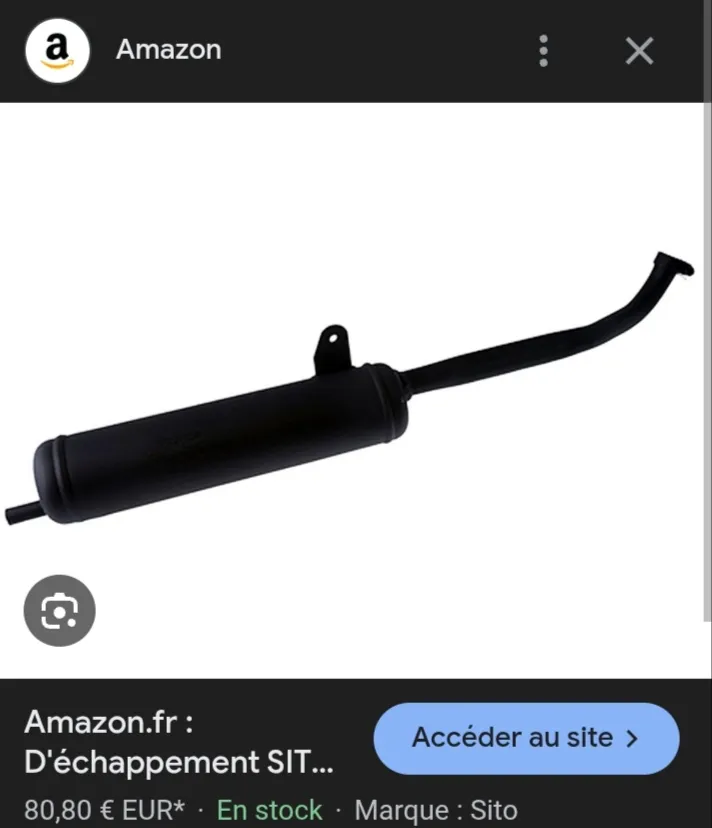 Pot sito neuf pour Piaggio SI bravo💶