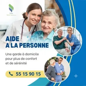 auxiliaire de vie a domicile a el Manar
