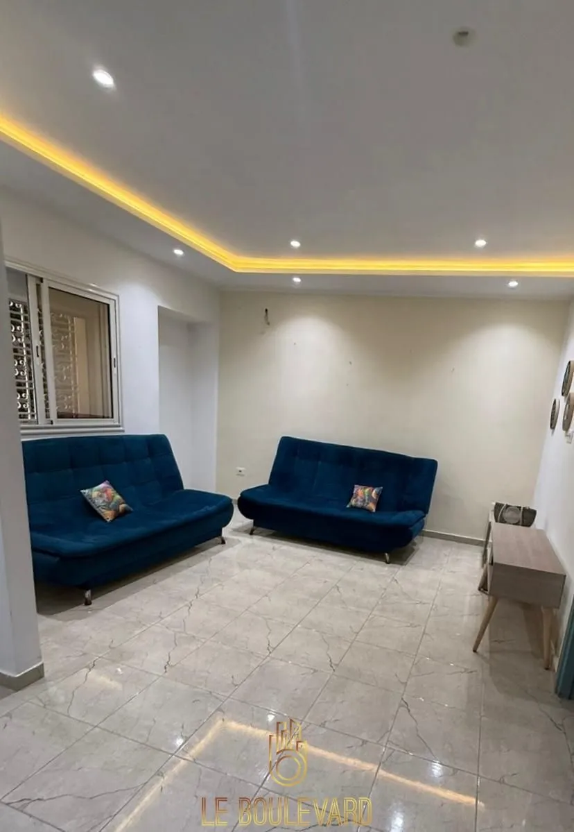 A Louer Rez-de-chaussée S+2 Haut Standing semi meublé à Mahfar, Nabeul 