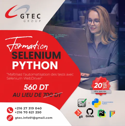 Formation Selenium avec Python