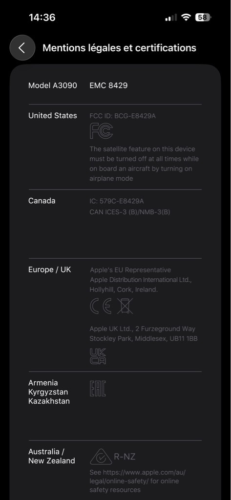Iphonne 15