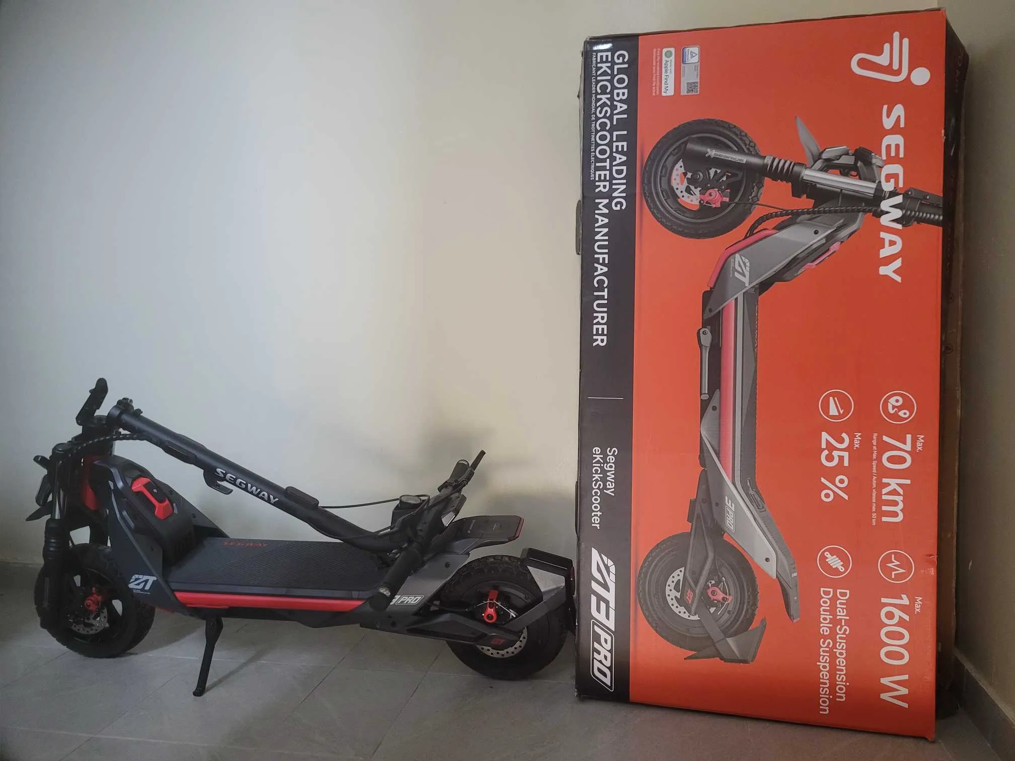 Trottinette Segway Zt3 pro