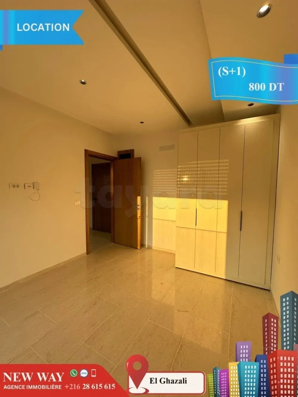 (S+1) Jamais Habité à Bouhsina El Ghazali