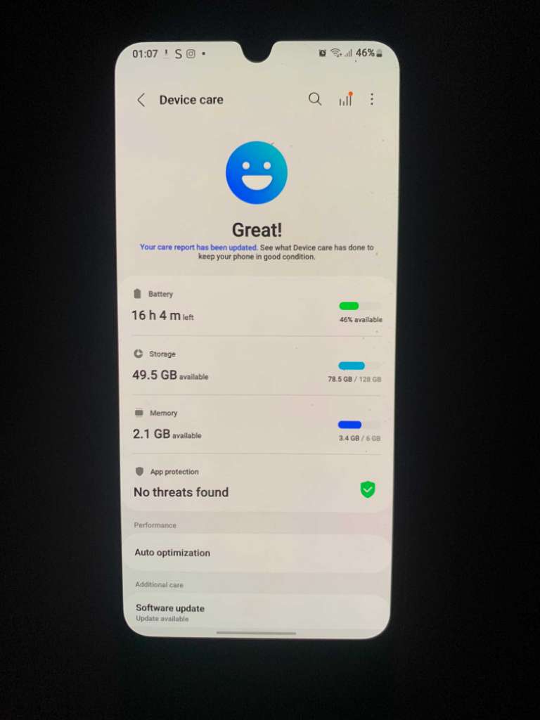 samsung a15 128 stockage 6ram presque neuf