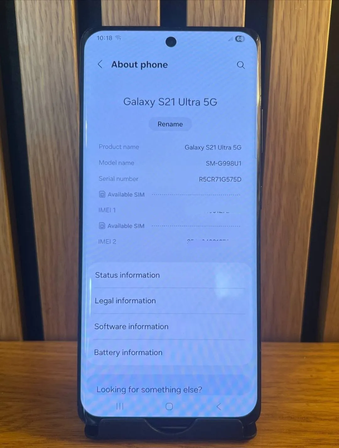 Samsung S21 ultra 5G en bon état