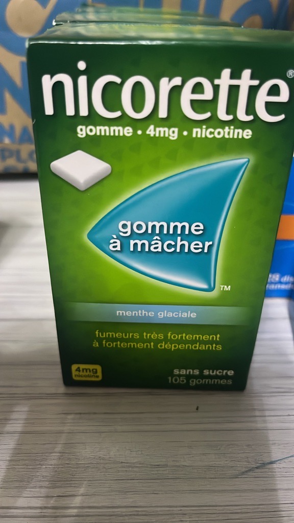 Nicorette Gommes à Mâcher 4 mg