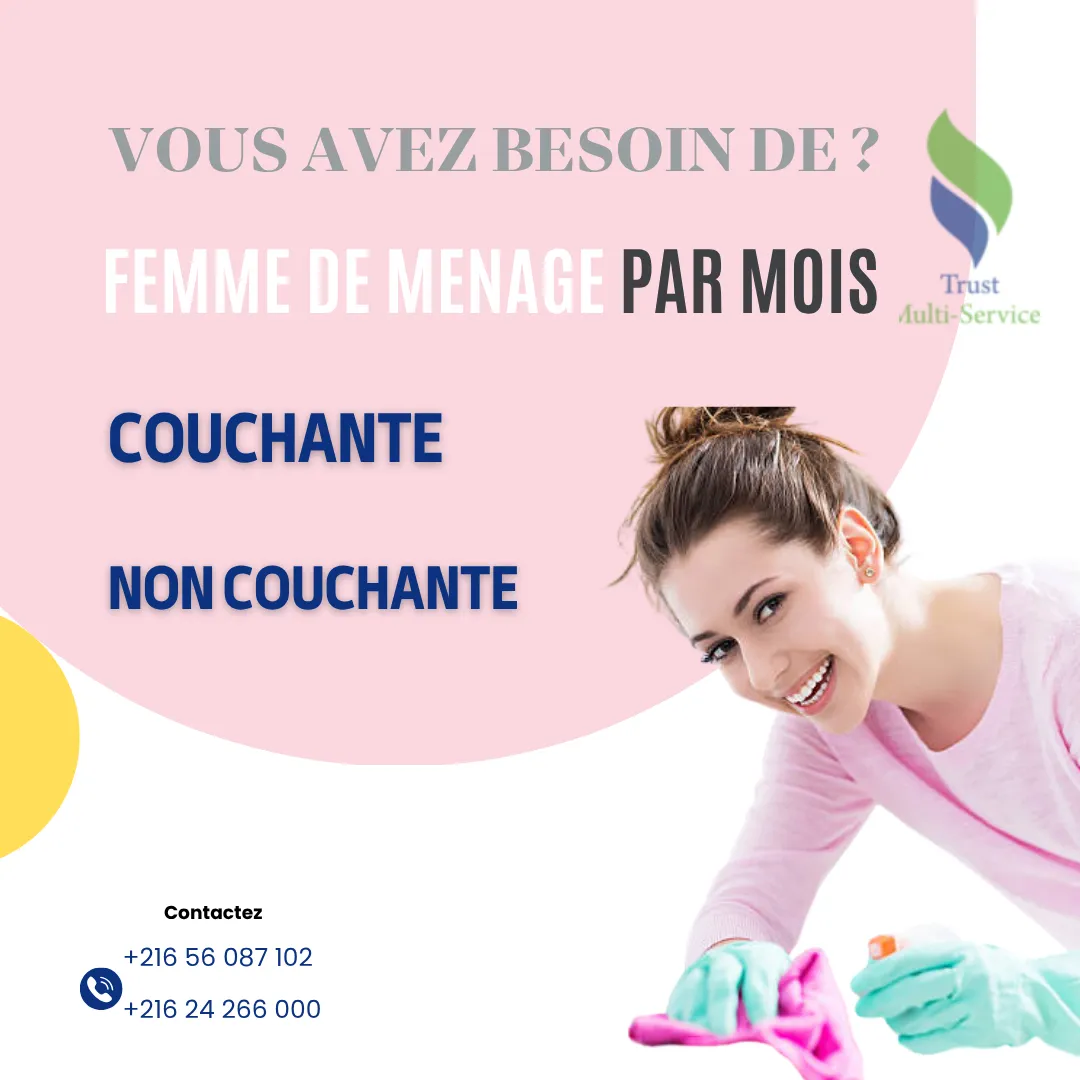 Votre maison mérite le meilleur entretien – Faites confiance à nos femmes de menage