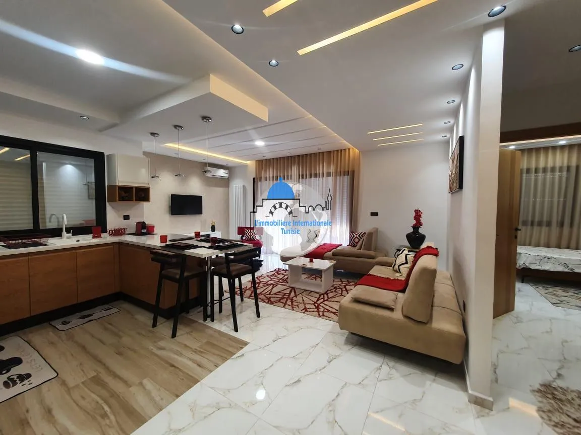 Charmant appartement S+2 à louer à Sahloul 4