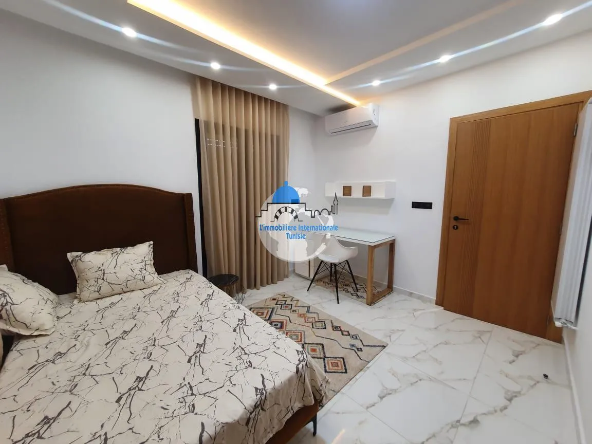 Charmant appartement S+2 à louer à Sahloul 4