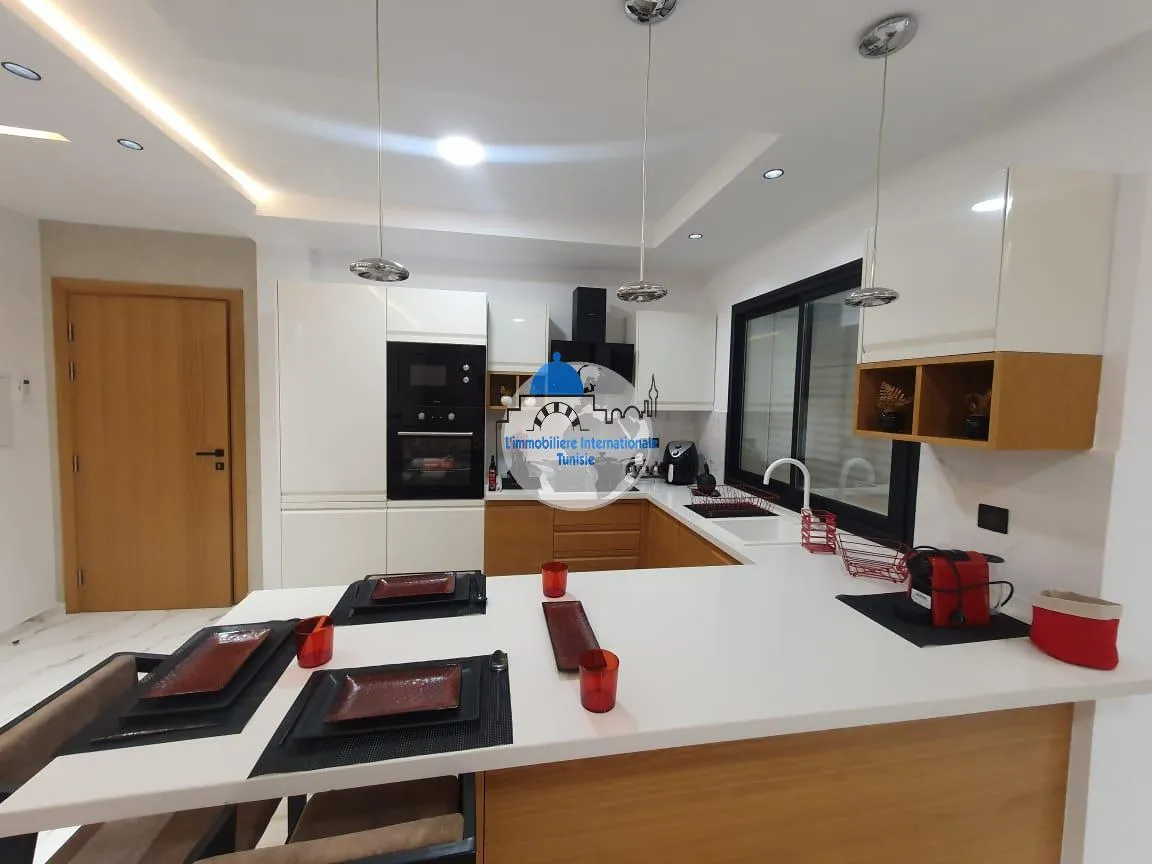 Charmant appartement S+2 à louer à Sahloul 4