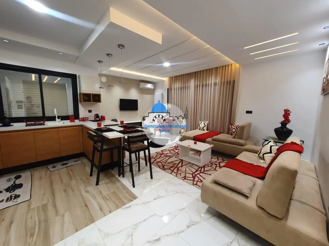 Charmant appartement S+2 à louer à Sahloul 4