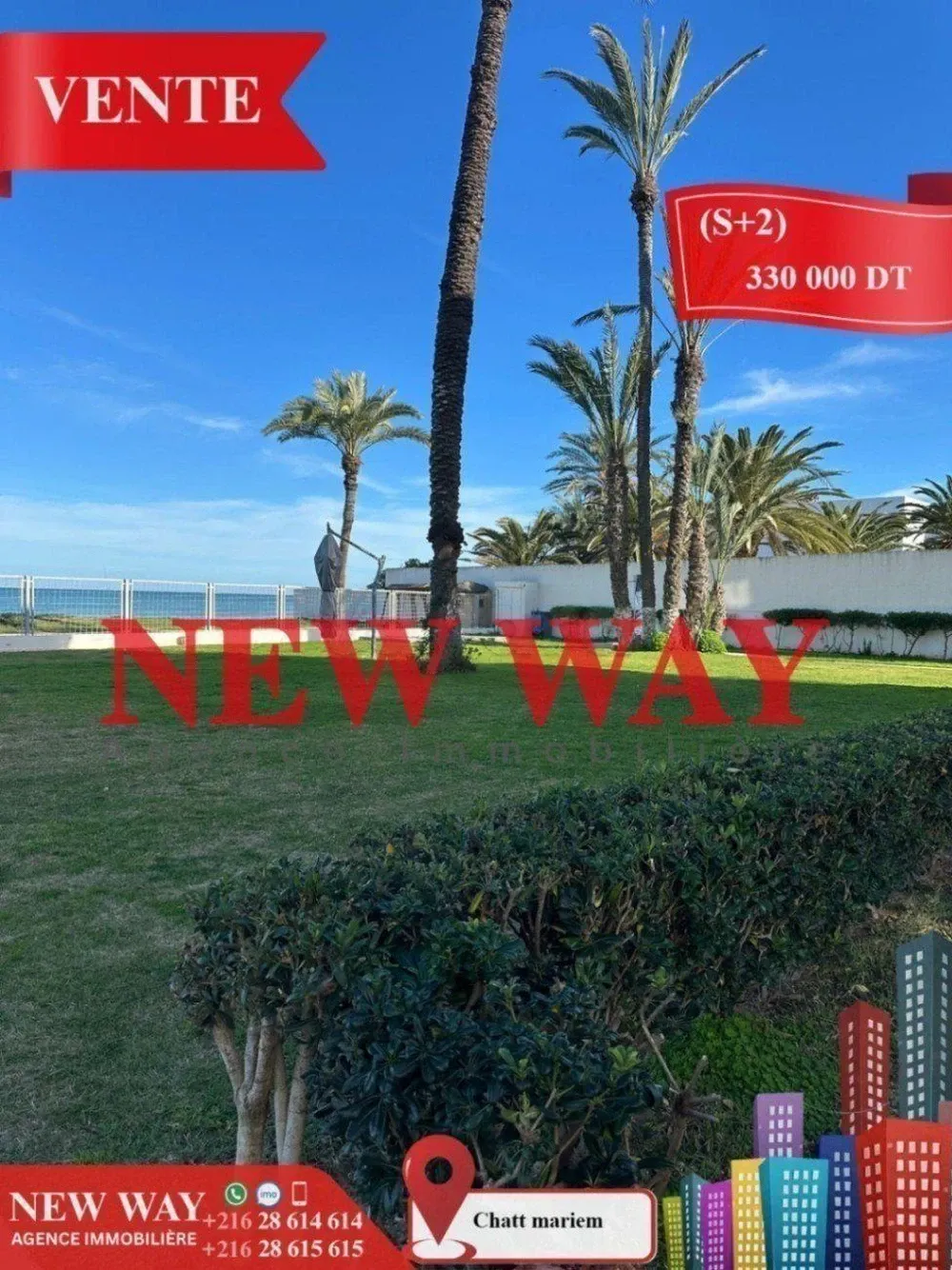 (S+2) à Chatt Mariem, Pied dans l'eau