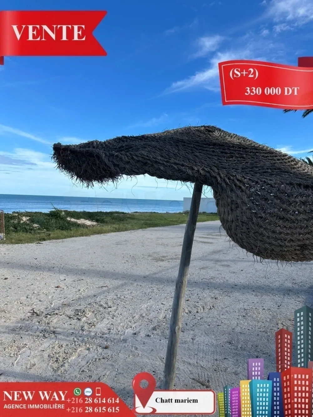 (S+2) à Chatt Mariem, Pied dans l'eau