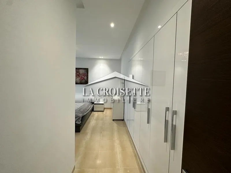 Appartement s3 meublé avec jardin à Ain Zaghouan nord MAL0527