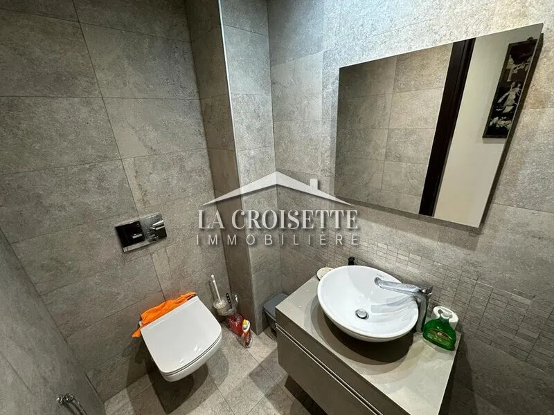 Appartement s3 meublé avec jardin à Ain Zaghouan nord MAL0527