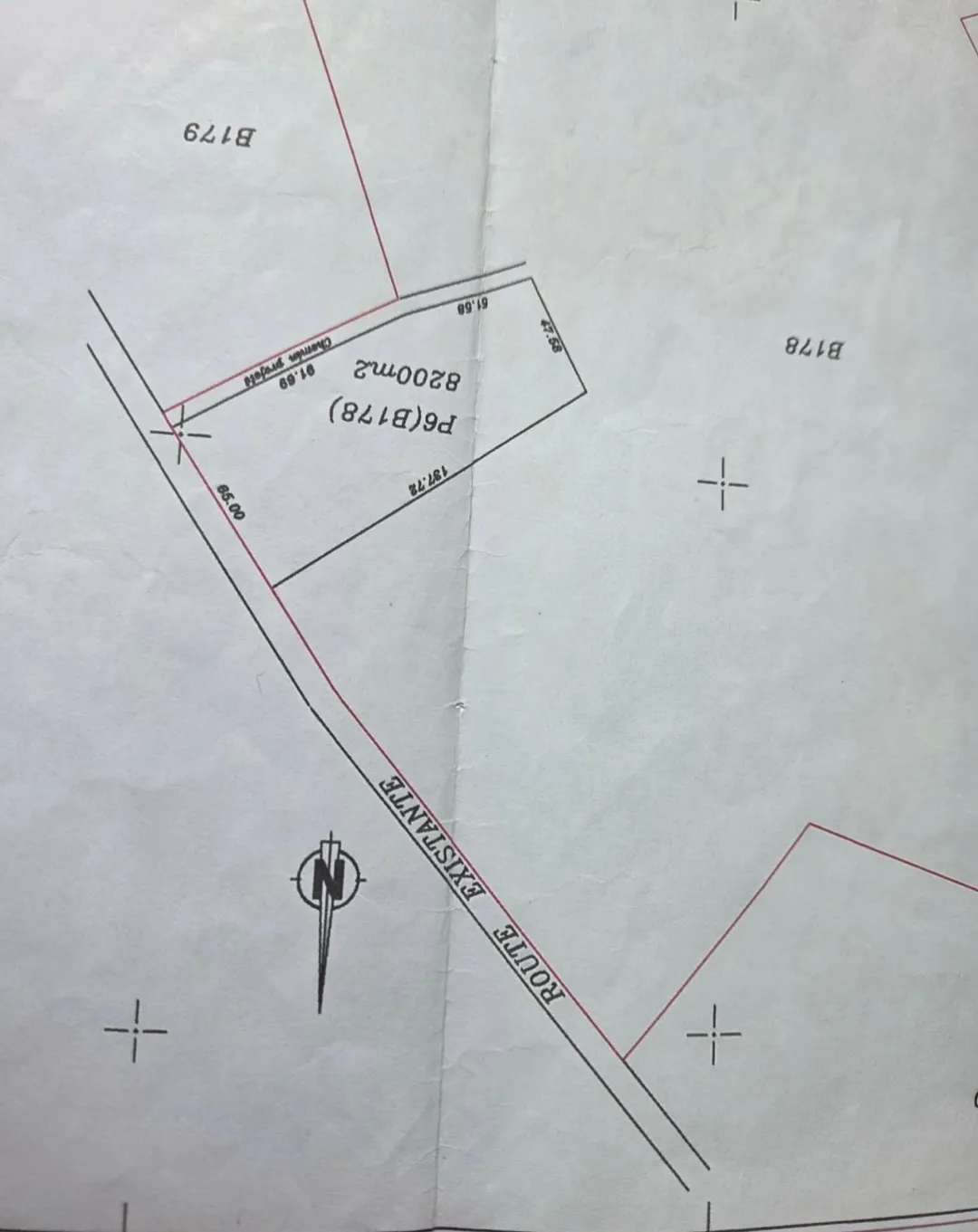 Forfait PRIX EXTRÊMEMENT NÉGOCIABLE Terrain entièrement clôturé à HAMMAMET 8200m²