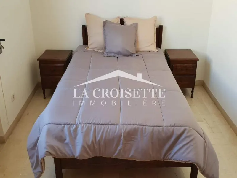 Appartement s2 meublé à La Marsa ZAL1845