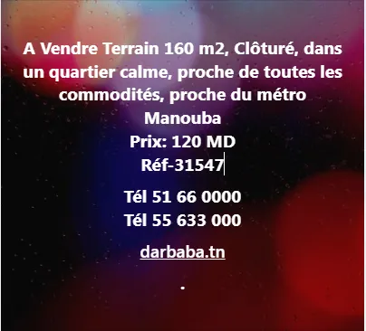 terrain a vendre