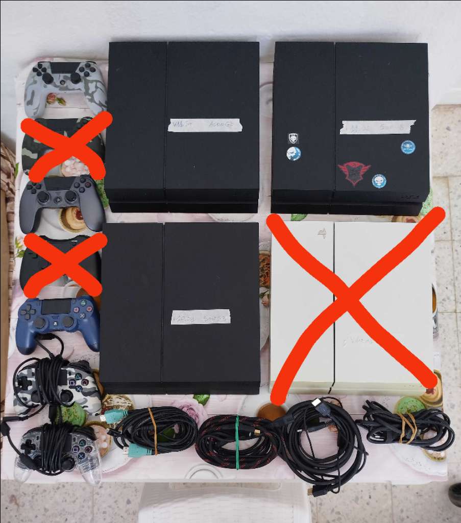 3 ps4 patchable et importé