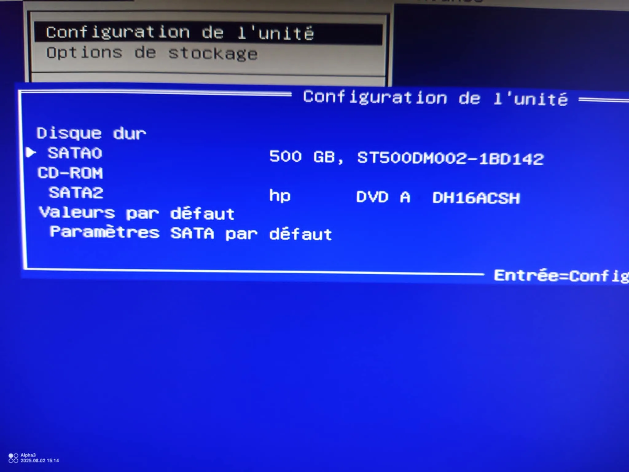 Unité HP i5