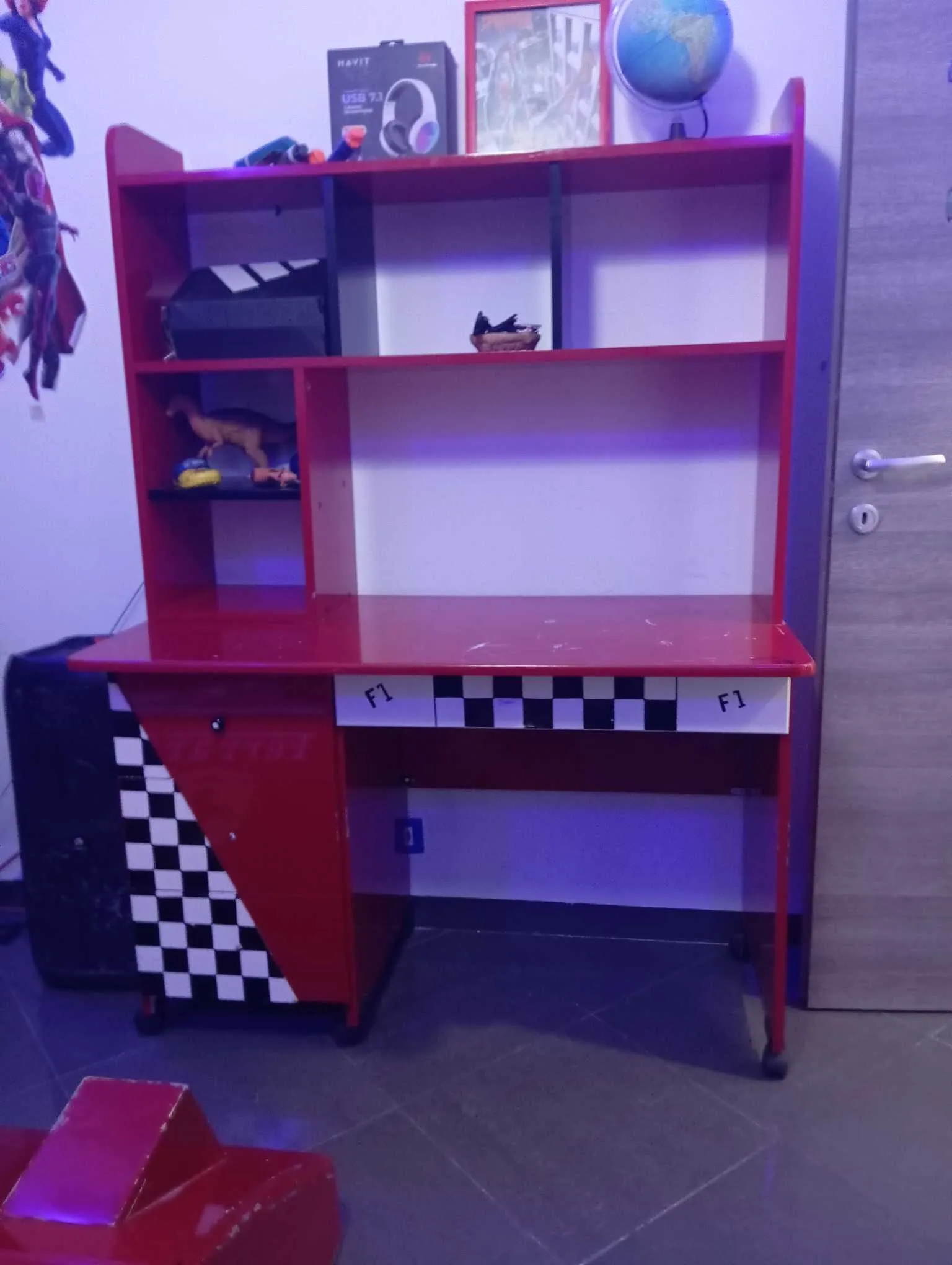 Chambre garçon Ferrari