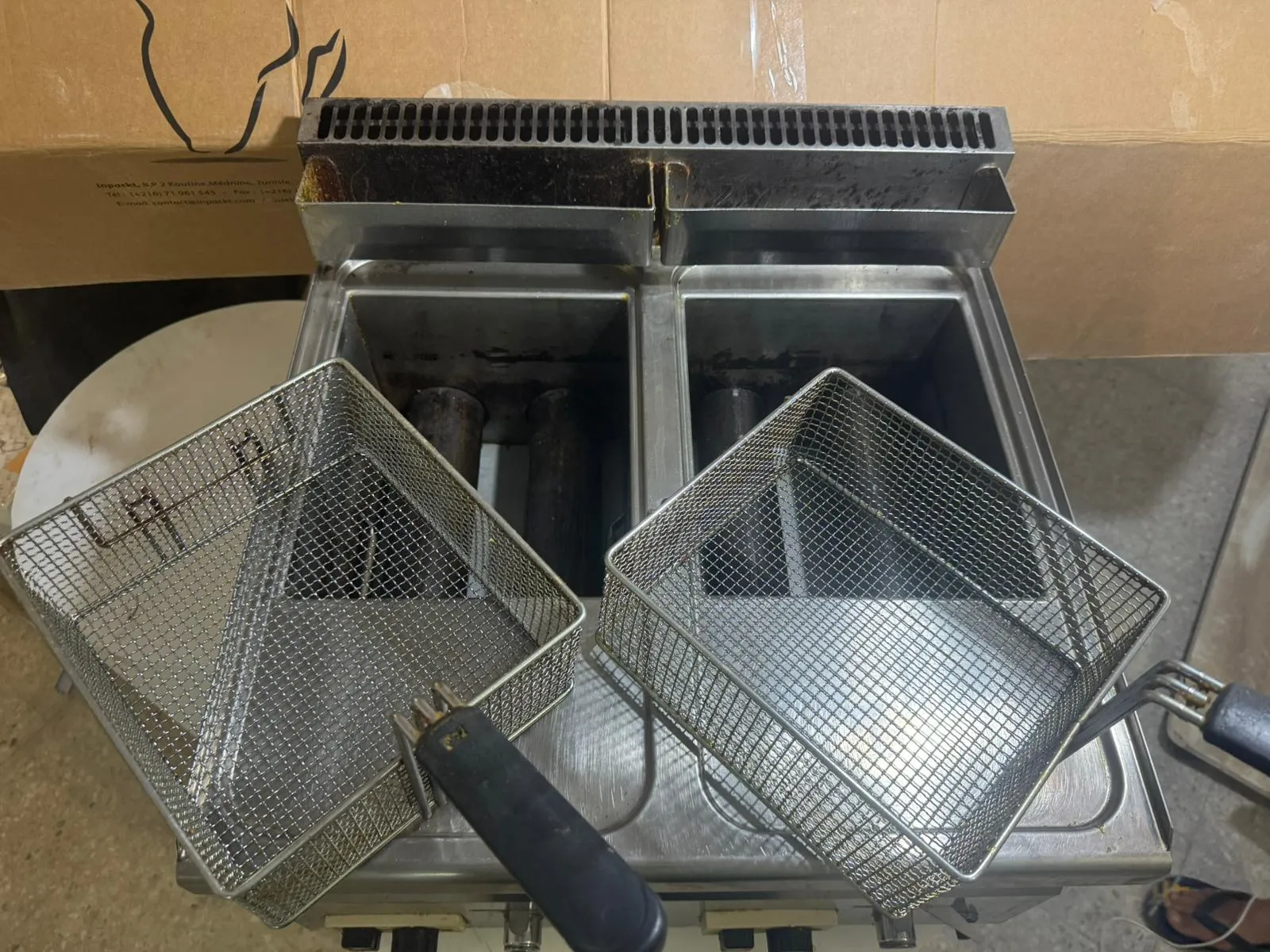 FRITEUSE A GAZ 