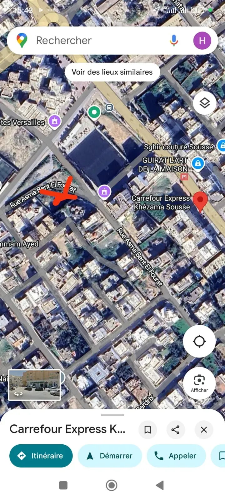 Terrain a vendre Sousse khezama a côté carrefour expresse