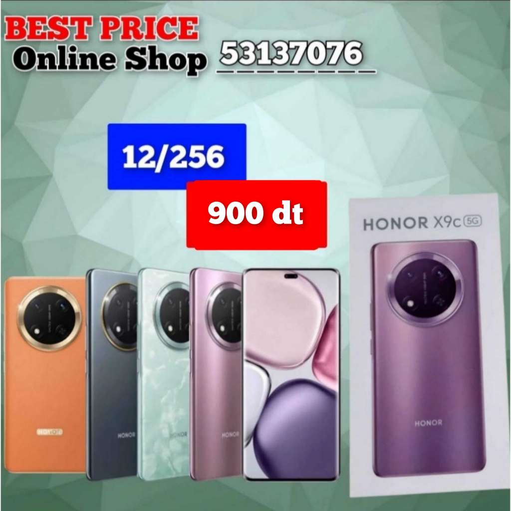 HONOR X9C 5G 12/256 Cacheté Neuf paquet fermé # validé ✔️
