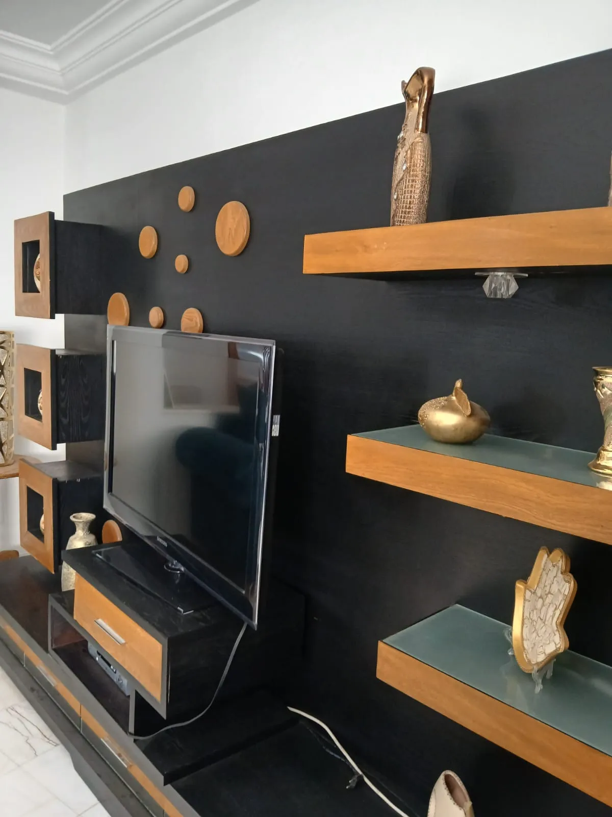 Meuble mural pour salon