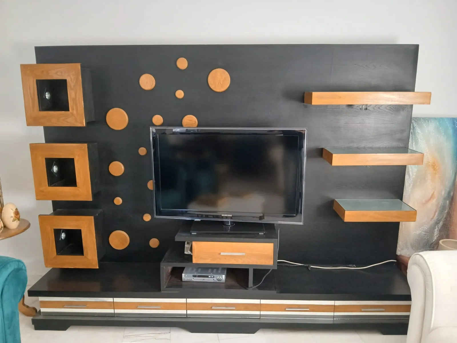 Meuble mural pour salon