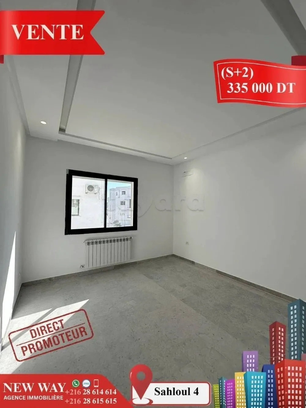 (S+2) Directe Promoteur à Sahloul 4