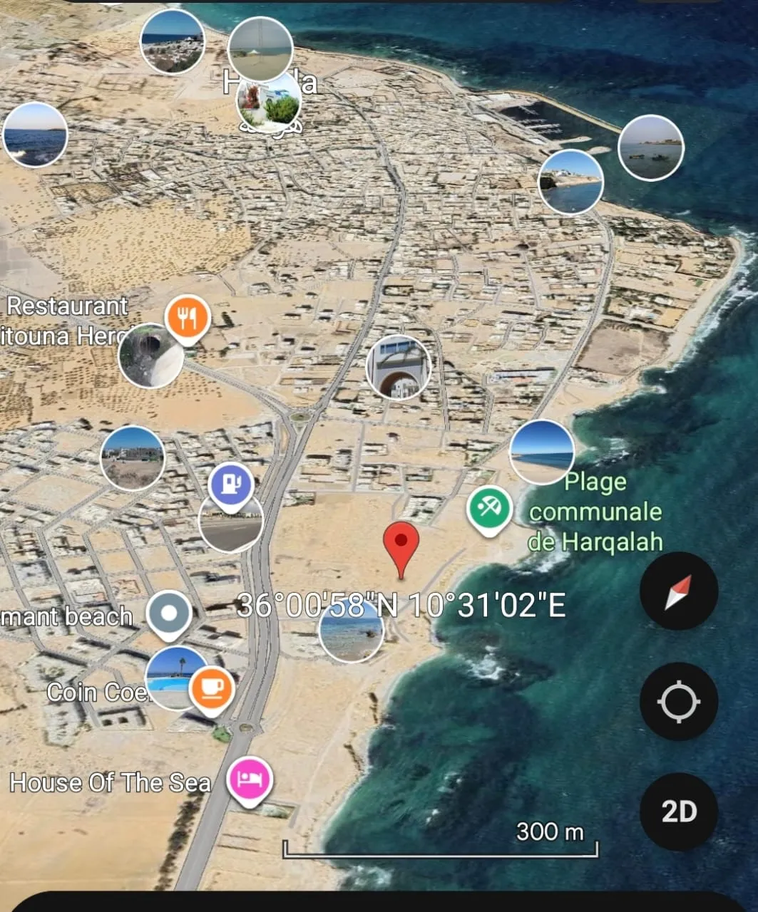 A VENDRE-Derniers Lots De TERRAINS Disponibles Pieds Dans L'eau- Hergla, Sousse