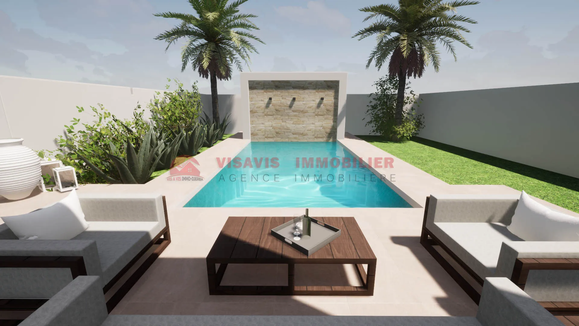 Construction villa en zone Urbaine Djerba ZU