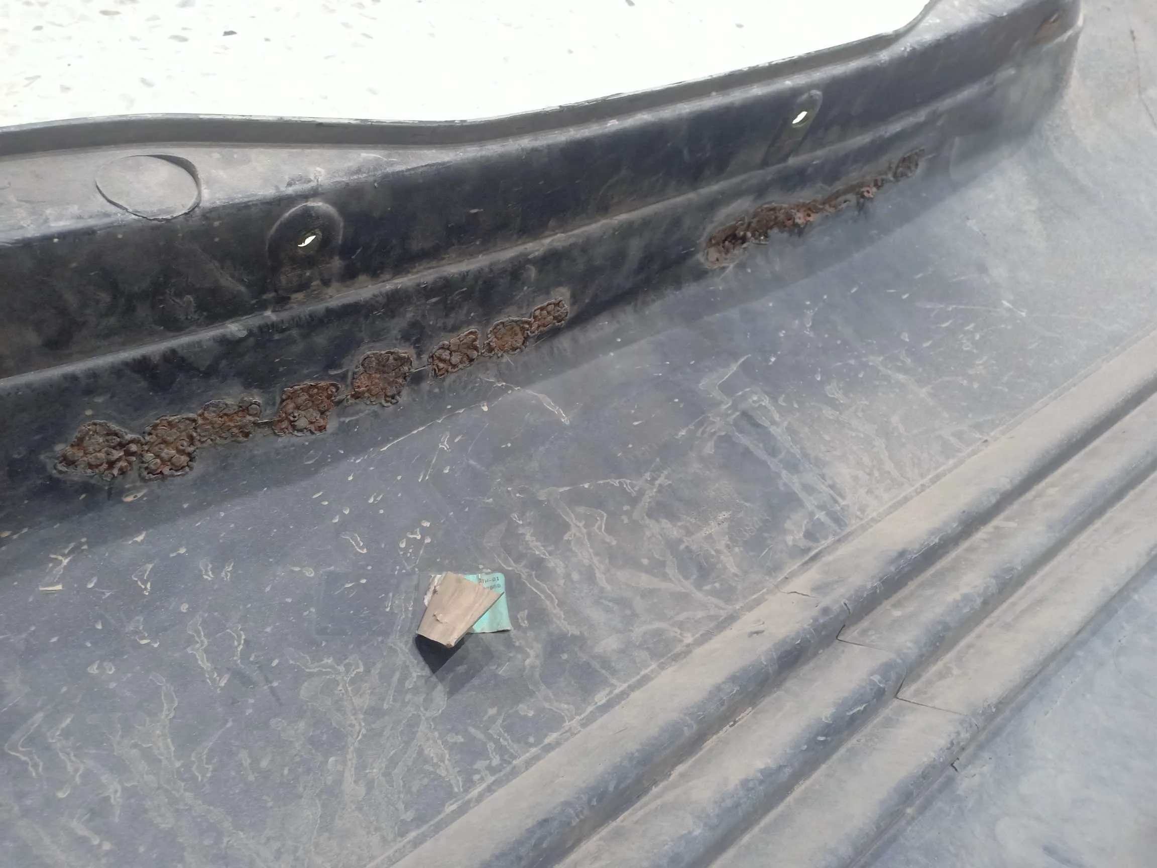 Parechoc arrière Fiat Palio 3