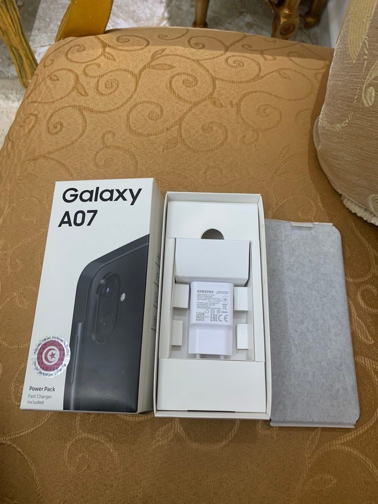 samsung a 07 neuf ram 4g stockage 64g