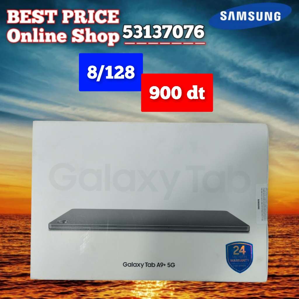Galaxy Tab 9 plus 5G 11" 8/128 Neuf paquet fermé#Validé