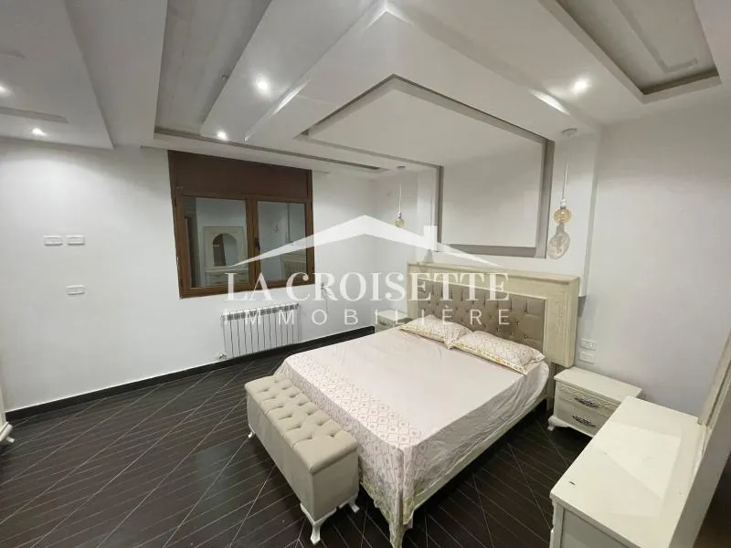 Etage de villa s3 meublé avec terrasse à La Marsa MEL0565