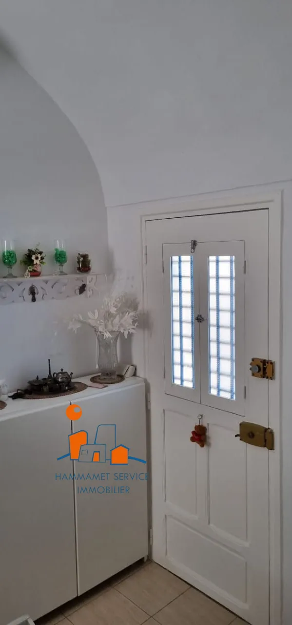 A vendre un #appartement s+1 au RDC au centre ville #Hammamet superficie : 55 m²