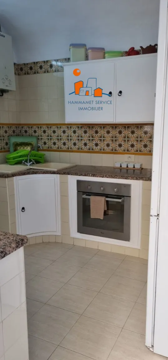 A vendre un #appartement s+1 au RDC au centre ville #Hammamet superficie : 55 m²