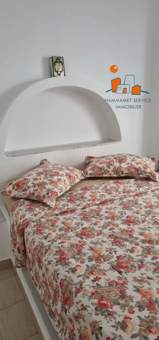A vendre un #appartement s+1 au RDC au centre ville #Hammamet superficie : 55 m²
