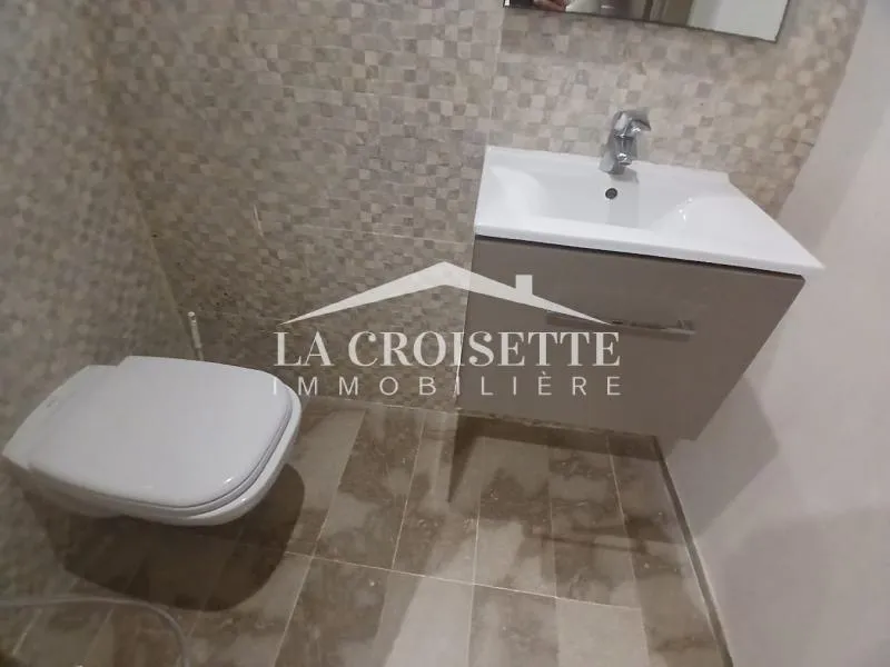 Appartement S+2 meublé à louer aux Jardins de Carthage ZAL1186