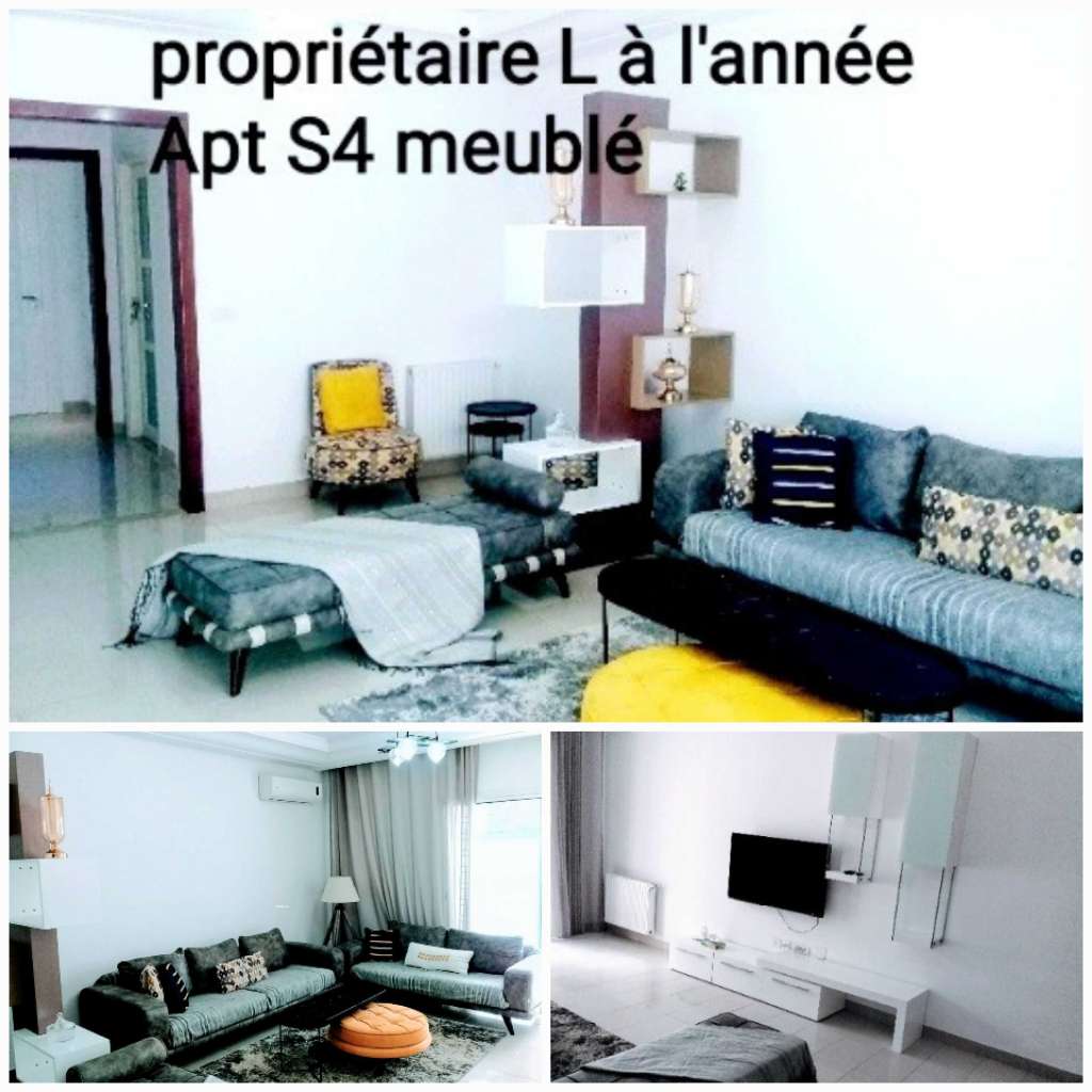 Cité Palmeraies l'aouina S+4 meublé Neuf pour étranger