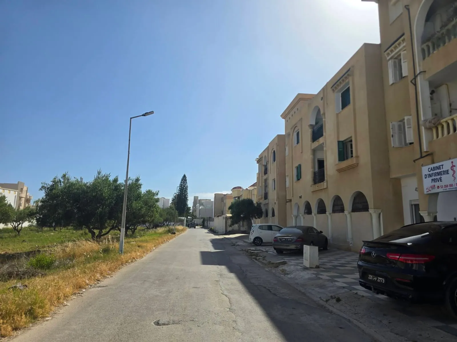 Terrain 650 m² à deux pas de la mer hammam Sousse kantaoui