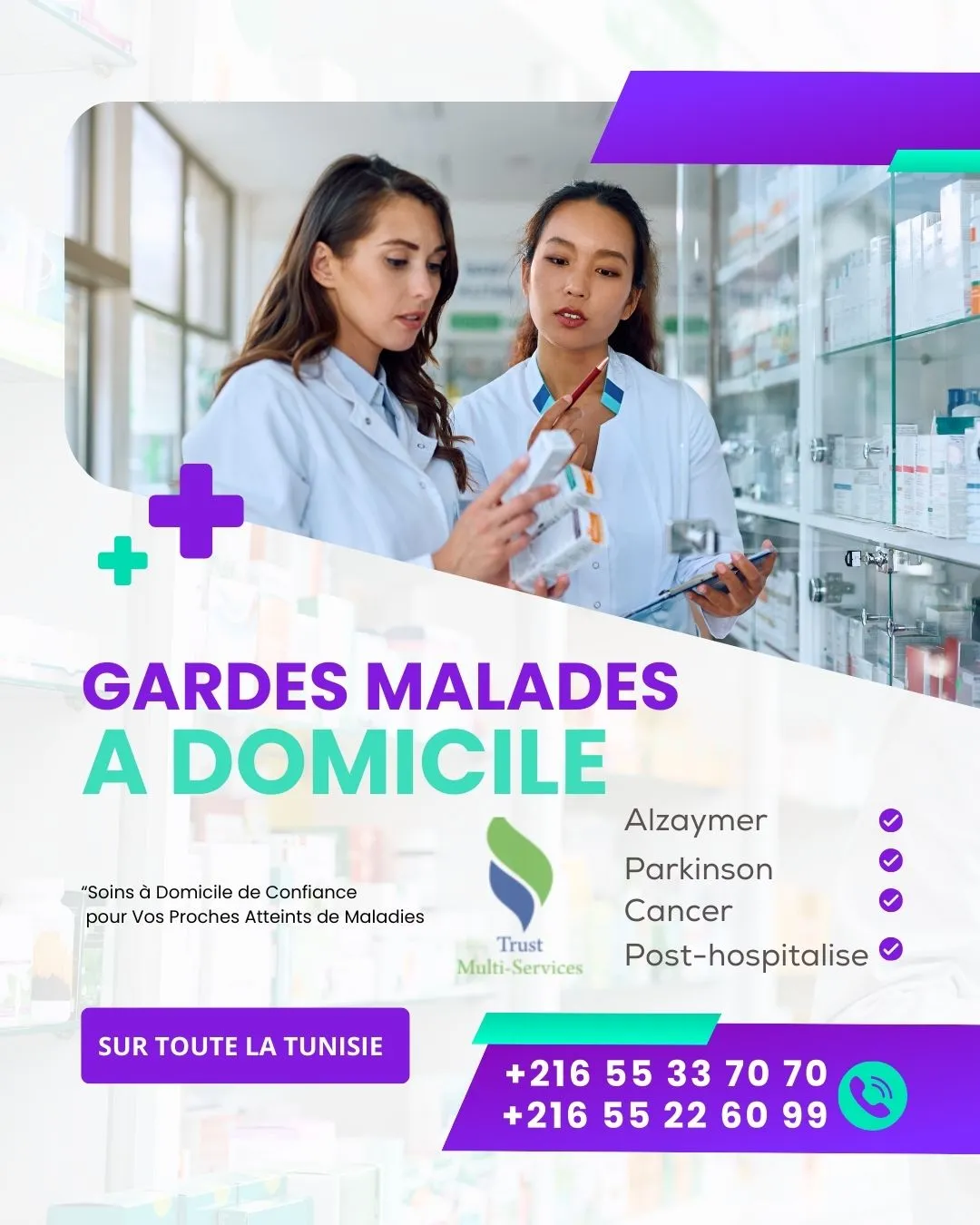 GARDES MALADES PAR MOIS A CHOTRANA